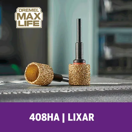Dremel Max Life Tubo de Lixa Grão Grosso 408HP