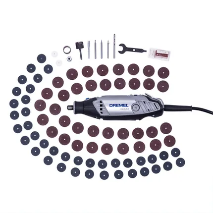 Micro Retífica Dremel 3000 C/ 82 Acessórios e Eixo Flexível - 110v