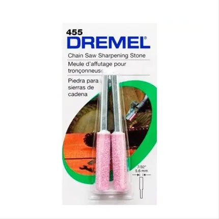 Pedra Para Afiar 7/32" Com 2 Peças 455 Dremel