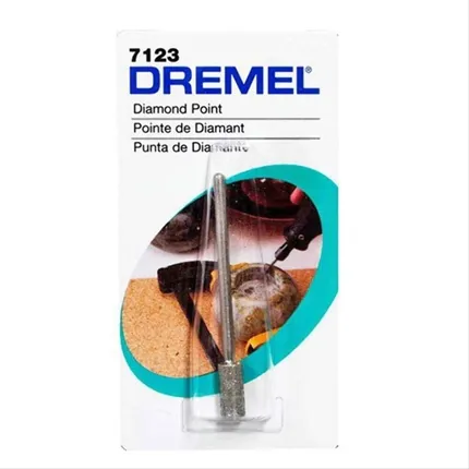 Ponta Diamantada Haste 1/8" 7123 Dremel