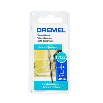 Ponta Diamantada Paralela 3/32" 7122 Dremel