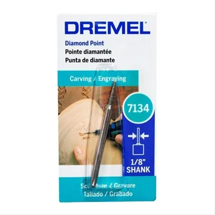 Ponta Diamantadas Cônica 5/64” 7134 Dremel