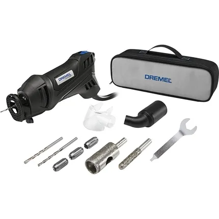220v, Serra de Broca 9050 Pro Com Kit Para Pedras e Cerâmicas Dremel
