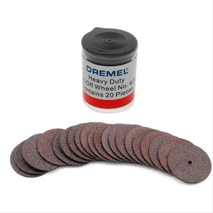 Disco de Corte 15/16" Metal/Madeira/Plástico 20 Peças 420 Dremel