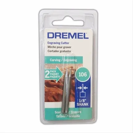 Escariador Circular 1/16" Com 2 Peças 106 Dremel