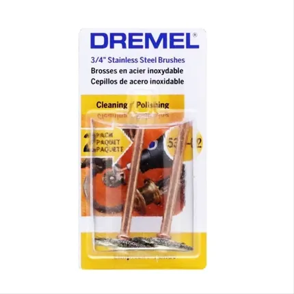 Escova Aço Inoxidável 530 2 Dremel