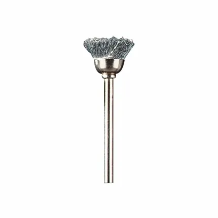 Escova de Aço Carbono Tipo Copo 1/2" Com 2 Peças 442 02 Dremel
