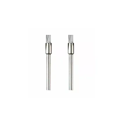 Escova de Aço Carbono Tipo Pincel Com 2 Peças 443 2 Dremel
