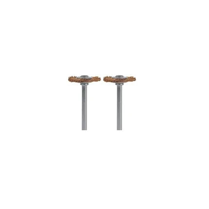 Escova de Latão Tipo Circular 3/4" Com 2 Peças 535 2 Dremel