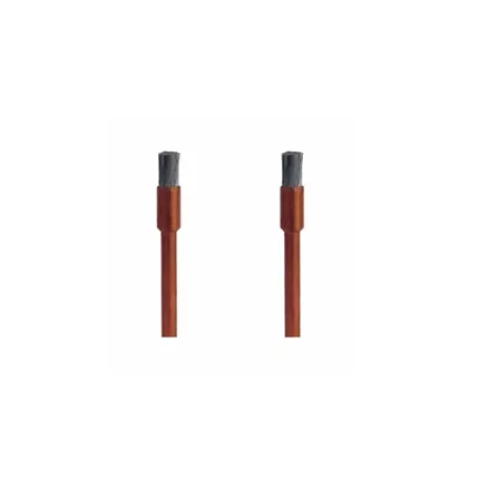 Escova de Cerdas Tipo Pincel Aço Inox 2 Peças 532 2 Dremel