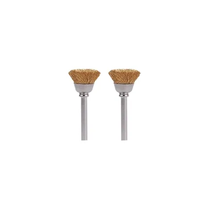 Escova de Latão Tipo Copo 1/2" Com 2 Peças 536 2 Dremel