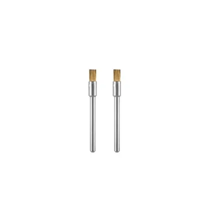 Escova de Latão Tipo Pincel 1/8" Com 2 Peças 537 2 Dremel
