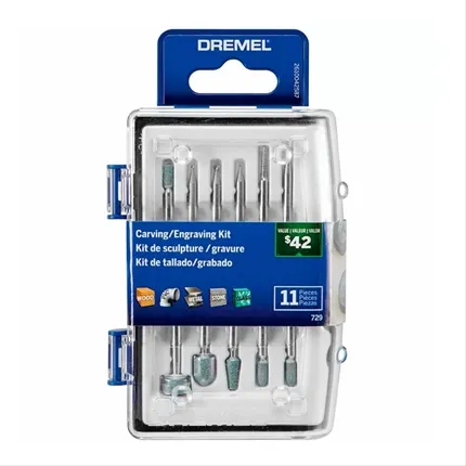 Kit Para Esculpir e Gravar Micro Retífica 0729 26150729Ab Dremel