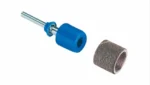 Mandril Dremel EZ407 azul com haste metálica e uma cinta de lixa separada