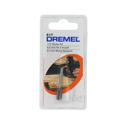 Fresa Meia Cana 1/4" em Aço Rápido 617 Dremel