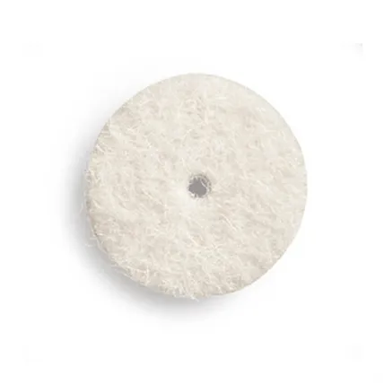 Disco de feltro branco Dremel 414 para polimento