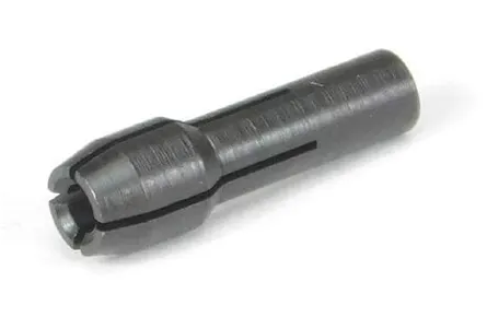 Pinça Dremel 481 de 3/32 de polegada, peça metálica com fendas longitudinais