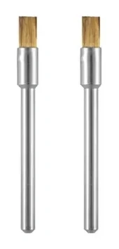 Escovas tipo pincel Dremel 537 de latão.