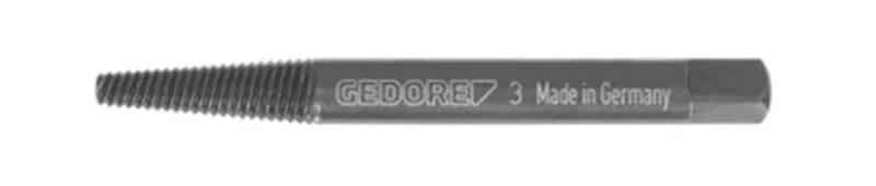 Extrator Gedore 8551-3, código 040884, com identificação GEDORE 3 no corpo