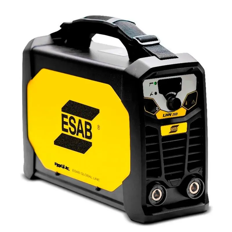 Inversora de solda ESAB Rogue LHN 202i com alça de transporte
